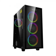 MaxGreen A363BK Mid Tower ATX Black Casing